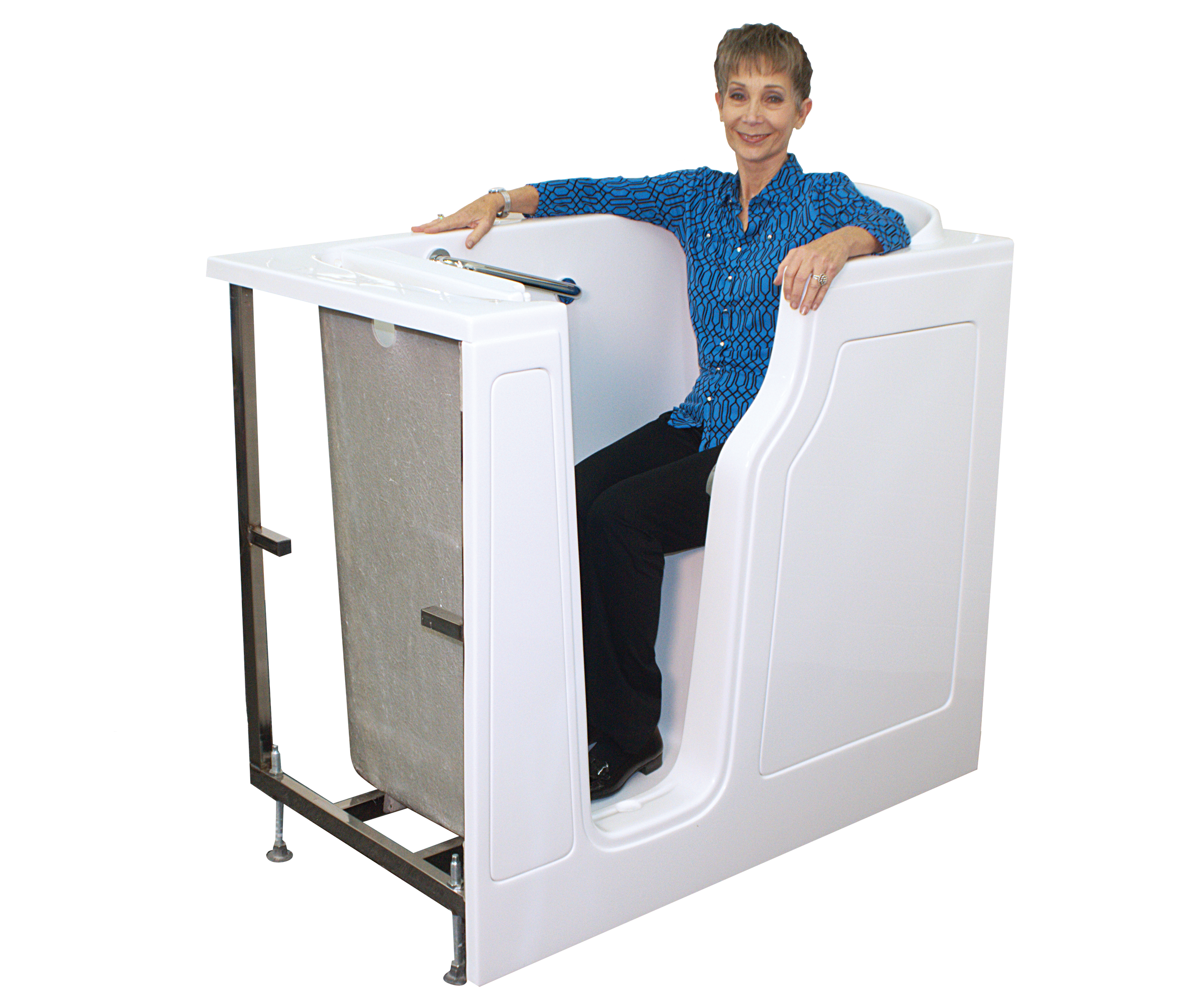 Bliss Walk-in Bathtub Model B2848 with Bather