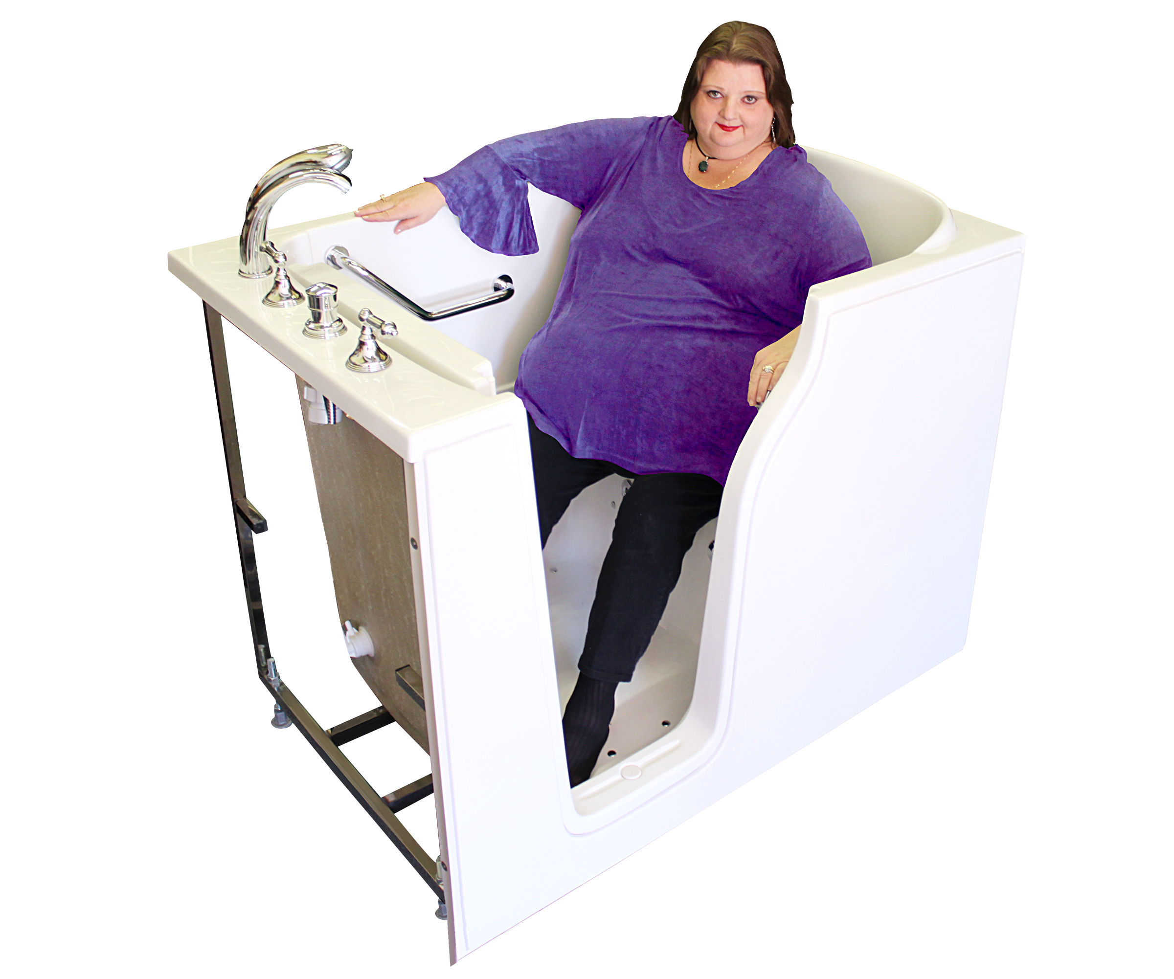 Bliss Walk-in Bathtub Model B3555 with Bather